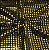 Tecido Paetex Preto com Dourado - Imagem 1