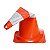 CONE FLEXÍVEL 75 CM REFLETIVO PLASTCOR - Imagem 2