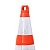 CONE FLEXÍVEL 75 CM REFLETIVO PLASTCOR - Imagem 3