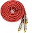 Cabo RCA 5M Vermelho Blindado KX3 - Imagem 1