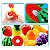 Brinquedo Frutas Legume Educativa Velcro Crec Cortar Cozinha - Imagem 9