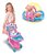 Carrinho Boneca Bebe Passeio 47cm Conforto 2x1 Menina Grande - Imagem 1
