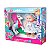 Boneca Brinquedo Infantil Unicórnio Ponei Menina Vinil Rosa - Imagem 9