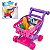 Kit Mercado Brinquedo Bebe Cesta Carrinho Caixa Registradora - Imagem 8