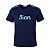 Camiseta Manga Curta Azul Marinho SION - Imagem 1