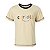 Camiseta Manga Curta Bege Curióla - Imagem 1
