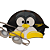 Touca Natação Speedo Silicone Pinguim - Imagem 1