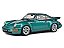 Porsche 911 (964) Turbo 1991 1:18 Solido Verde - Imagem 1