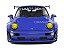 Porsche RWB Body Kit Champagne 2017 1:18 Solido Azul - Imagem 3
