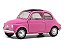 Fiat 500 1969 1:18 Solido Rosa - Imagem 1