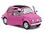 Fiat 500 1969 1:18 Solido Rosa - Imagem 5