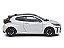 Toyota Yaris GR 2020 Platin 1:43 Solido Branco - Imagem 8