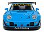 Porsche 911 (993) RWB Rauh-Welt Body-Kit Shingen 2018 1:18 Solido Miami Blue - Imagem 6