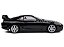 Toyota Supra MK4 (A80) 1993 1:18 Solido Preto - Imagem 10