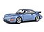 Porsche 911 (964) Turbo 1990 1:18 Solido Azul - Imagem 1