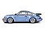 Porsche 911 (964) Turbo 1990 1:18 Solido Azul - Imagem 8