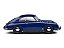 Porsche 356 PRE-A 1953 1:18 Solido Azul - Imagem 10