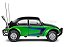 Volkswagen Fusca 1976 Baja 1:18 Solido Verde - Imagem 10