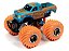 Tiki Terror Bite Monster Trucks 1:64 Johnny Lightning 2022 Laranja - Imagem 2