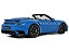 Porsche 911 (992) Turbo S Cabriolet 2020 1:18 GT Spirit Azul - Imagem 2