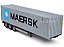 Container Trailer MAERSK 1:24 Solido - Imagem 7