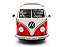 *** PRÉ-VENDA *** Volkswagen Kombi T1 21 Janelas 1962 1:18 Solido Vermelho - Imagem 3