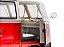*** PRÉ-VENDA *** Volkswagen Kombi T1 21 Janelas 1962 1:18 Solido Vermelho - Imagem 6