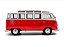 *** PRÉ-VENDA *** Volkswagen Kombi T1 21 Janelas 1962 1:18 Solido Vermelho - Imagem 10