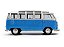 *** PRÉ-VENDA *** Volkswagen Kombi T1 21 Janelas 1962 1:18 Solido Azul - Imagem 10