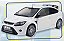 Ford Focus RS MK2 Pack RS Plus 2009 1:18 Solido Branco - Imagem 1
