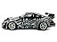 Porsche RWB Bodykit The Zebra Camouflage 2022 1:18 Solido - Imagem 9
