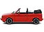 Volkswagen Golf MKI Convertible Sportline 1992 1:43 Solido Vermelho - Imagem 7
