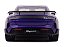 *** PRÉ-VENDA *** Porsche Taycan Turbo GT Purple Sky Metallic 2023 1:18 GT Spirit - Imagem 4