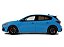 Ford Focus ST Edition 2024 1:18 OttOmobile Azul - Imagem 11