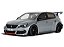 Peugeot 308 RC Byfactory Gris Artense 2020 1:18 OttOmobile Cinza - Imagem 1