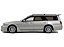 Nissan Stagea Autech Version 260RS KR4 1997 1:18 OttOmobile Prata - Imagem 11