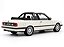 BMW E30 325i TC2 Baur 1988 1:18 OttOmobile Branco - Imagem 2