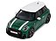 Mini Cooper F56 JCW British Racing IV 2023 1:18 OttOmobile Verde - Imagem 7