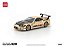Toyota Supra GT300 TOP SECRET Chrome Gold 1:64 POP RACE - Imagem 1