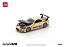 Toyota Supra GT300 TOP SECRET Chrome Gold 1:64 POP RACE - Imagem 9