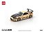 Toyota Supra GT300 TOP SECRET Chrome Gold 1:64 POP RACE - Imagem 5