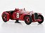 Alfa Romeo 8C No.8 Winner 24 Horas Le Mans 1932 1:18 Spark - Imagem 1