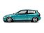 Honda Civic (EG6) 1991 1:18 Solido Verde - Imagem 9