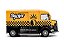 *** PRÉ-VENDA *** Citroën Type HY NYC Burgers 1969 1:18 Solido Amarelo - Imagem 10