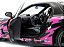 *** PRÉ-VENDA *** Mazda RX7 FD3RS Solido Works Itasha Club Pink 1999 1:18 Solido - Imagem 5