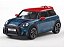 Mini Cooper John Cooper Works 2023 1:43 Solido Azul - Imagem 1