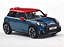 Mini Cooper John Cooper Works 2023 1:43 Solido Azul - Imagem 6