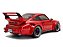 Porsche RWB Bodykit Taikano Kaishin 2024 1:18 Solido Vermelho - Imagem 7