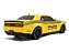 Dodge Challenger SRT Hellcat Redeye Widebody NYC Hellcab 2023 1:18 Solido Amarelo - Imagem 2