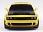 Dodge Challenger SRT Hellcat Redeye Widebody NYC Hellcab 2023 1:18 Solido Amarelo - Imagem 3